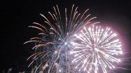 fireworks display